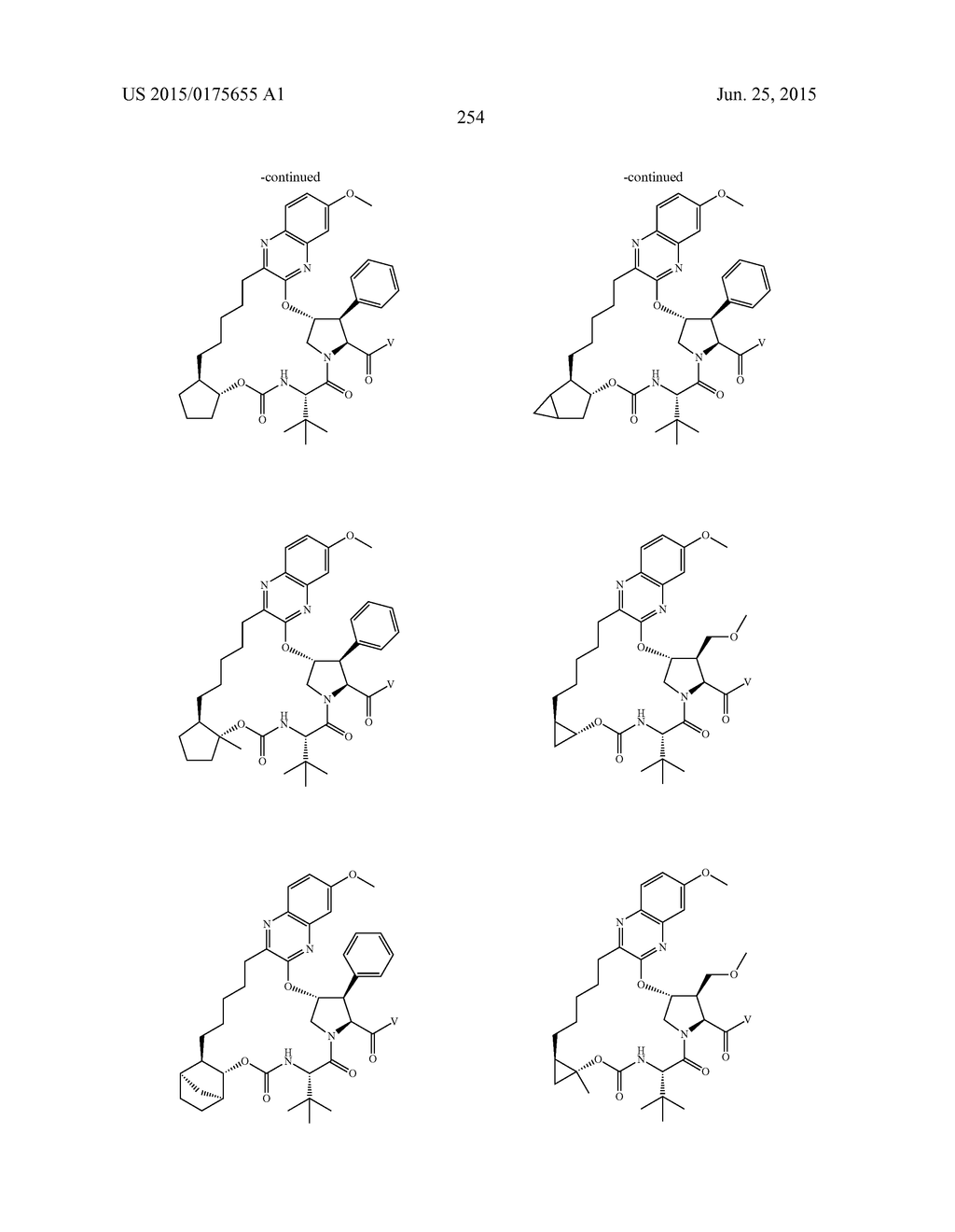 INHIBITORS OF HEPATITIS C VIRUS - diagram, schematic, and image 255