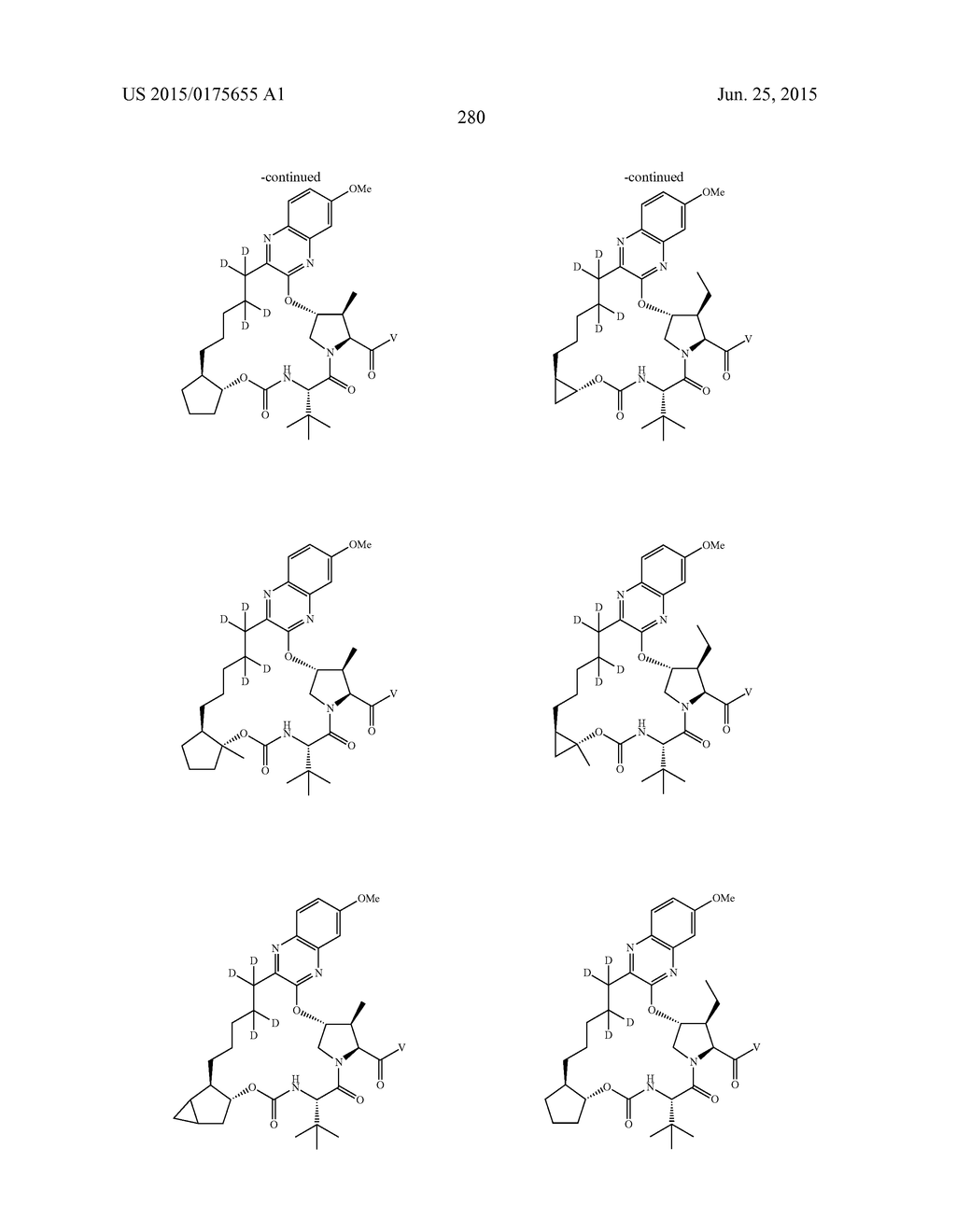 INHIBITORS OF HEPATITIS C VIRUS - diagram, schematic, and image 281