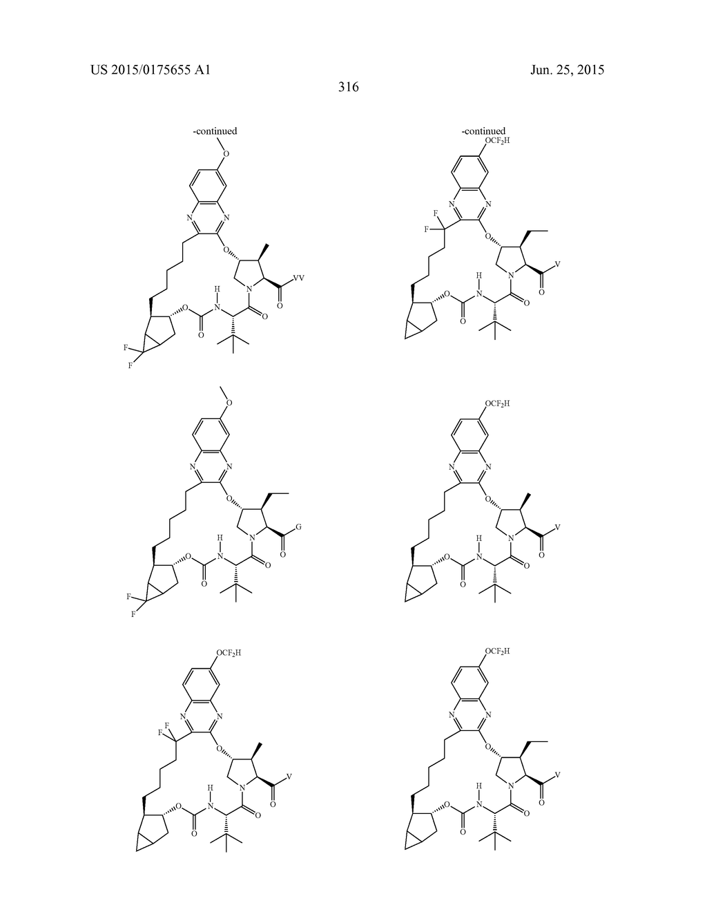 INHIBITORS OF HEPATITIS C VIRUS - diagram, schematic, and image 317