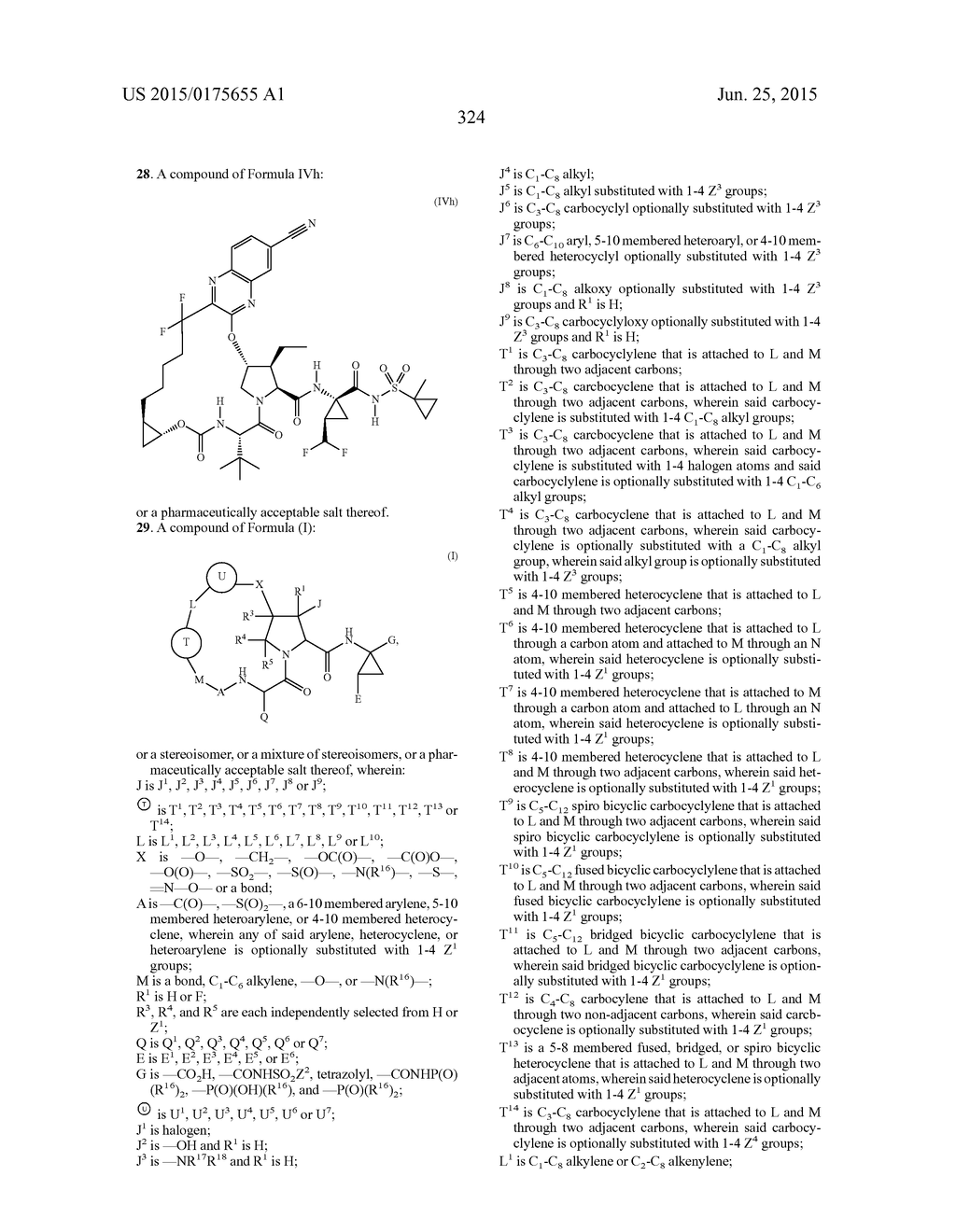 INHIBITORS OF HEPATITIS C VIRUS - diagram, schematic, and image 325