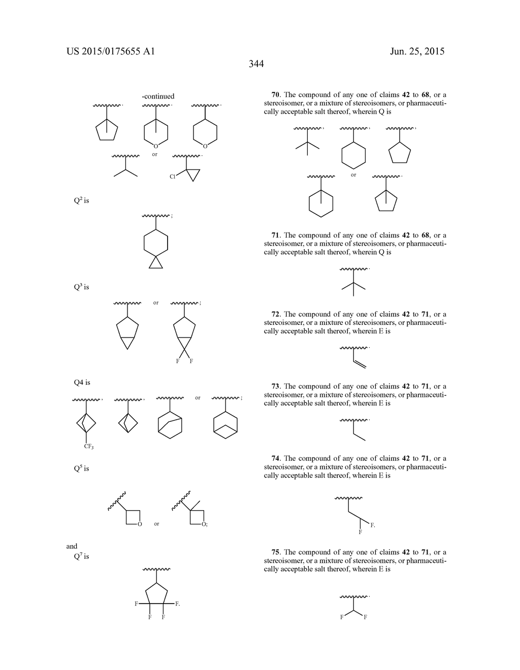 INHIBITORS OF HEPATITIS C VIRUS - diagram, schematic, and image 345