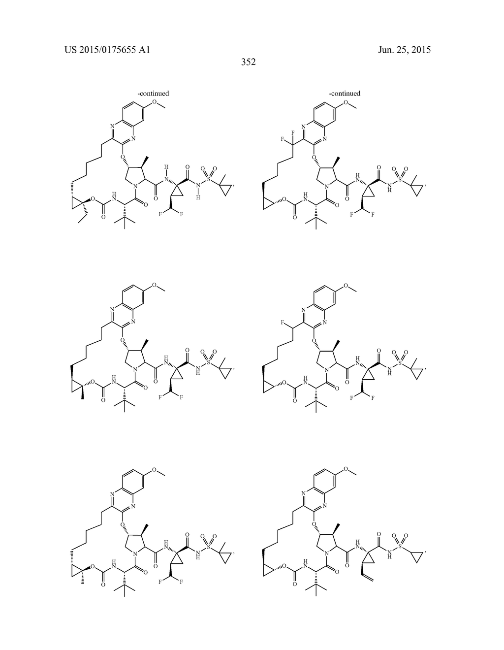 INHIBITORS OF HEPATITIS C VIRUS - diagram, schematic, and image 353