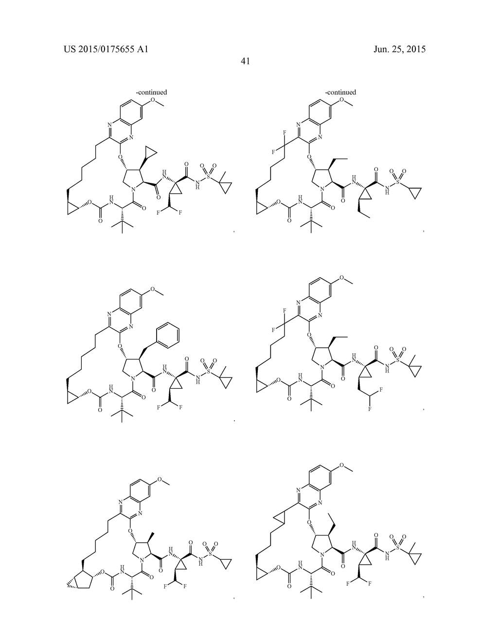 INHIBITORS OF HEPATITIS C VIRUS - diagram, schematic, and image 42