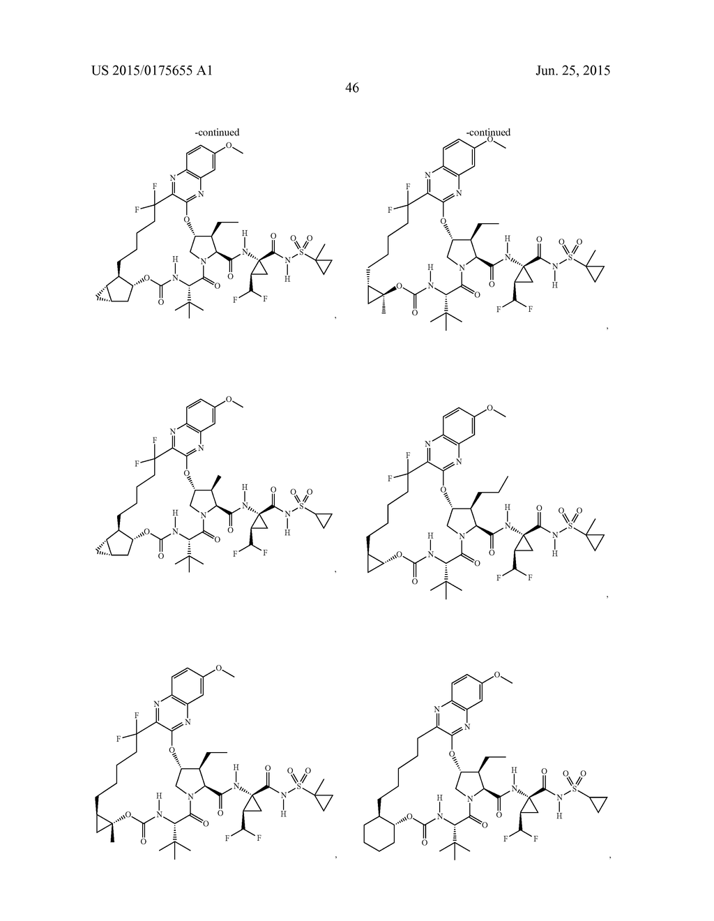 INHIBITORS OF HEPATITIS C VIRUS - diagram, schematic, and image 47