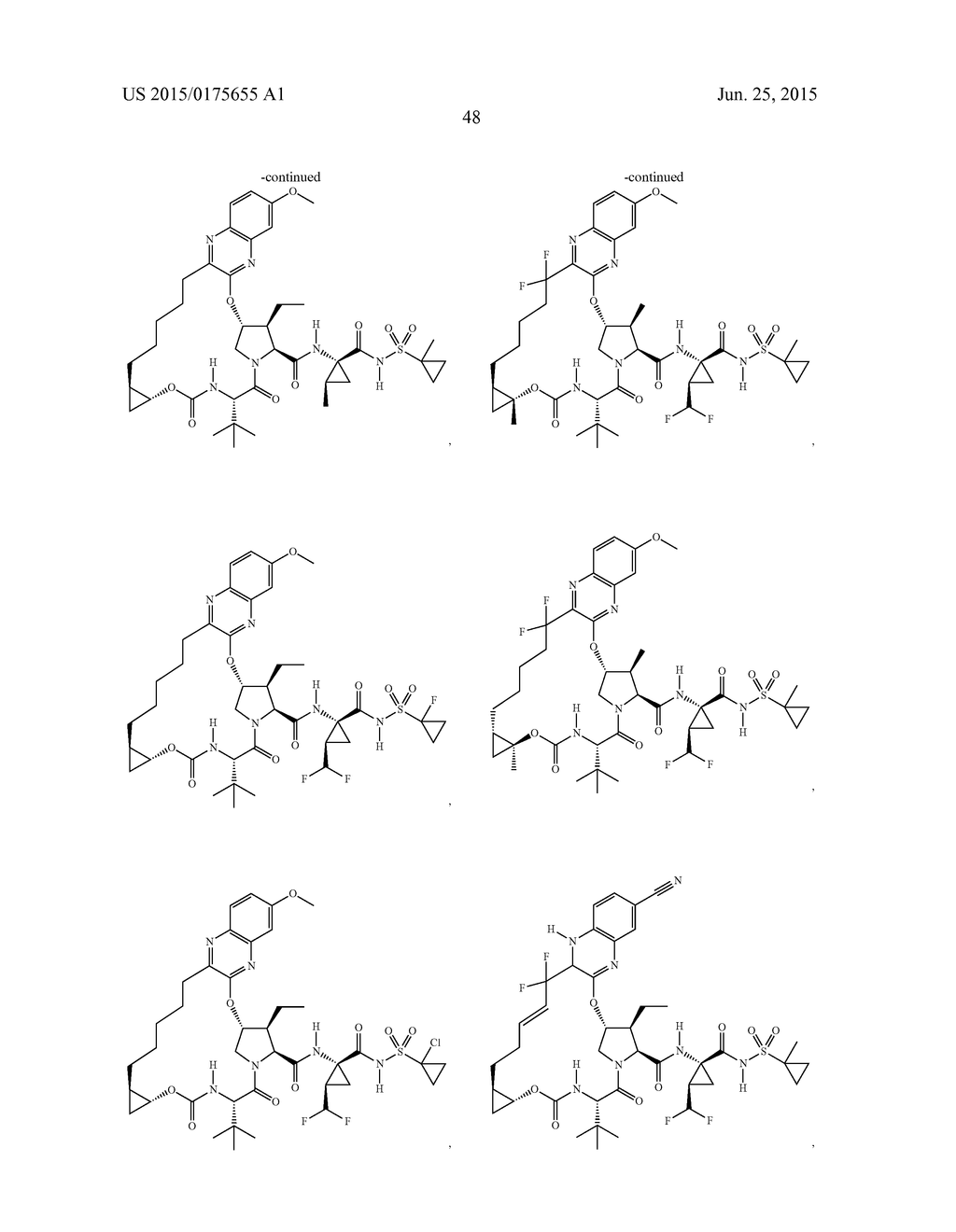 INHIBITORS OF HEPATITIS C VIRUS - diagram, schematic, and image 49