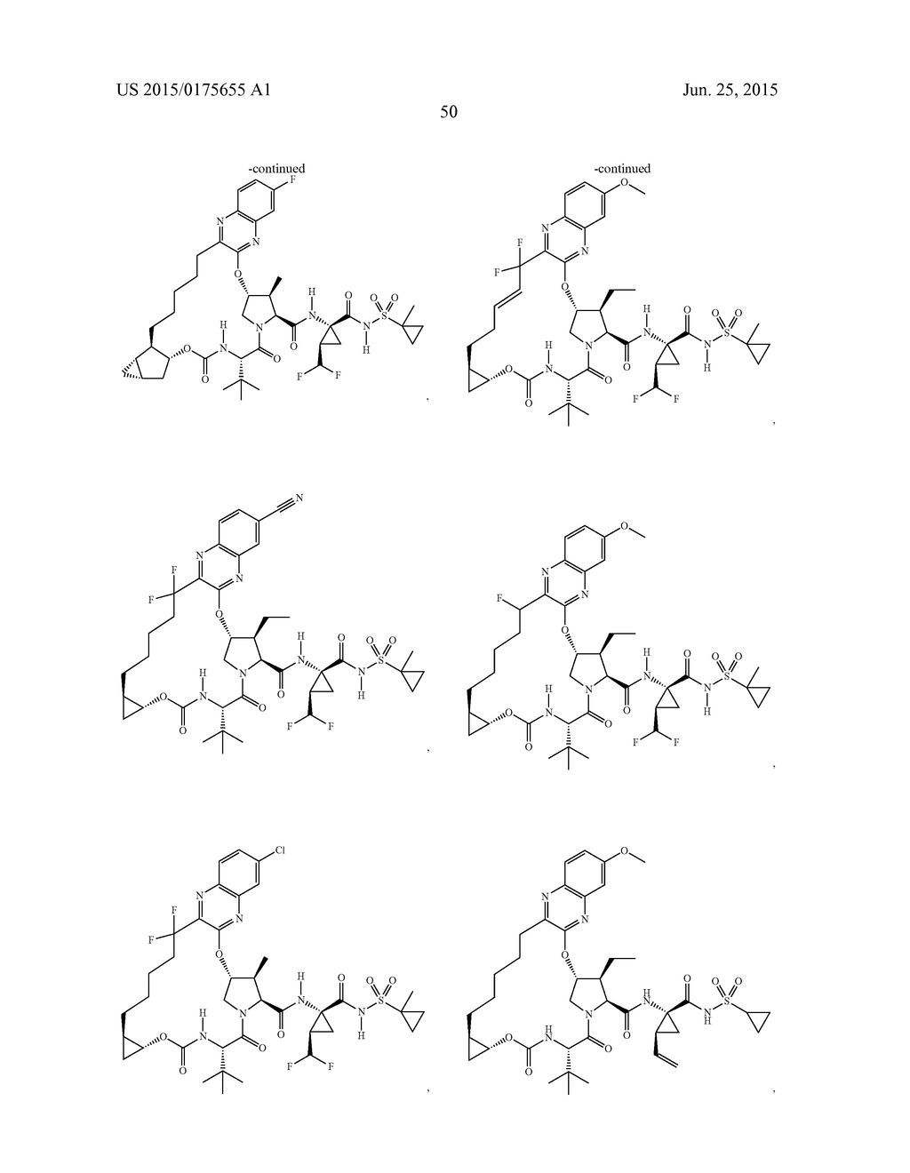 INHIBITORS OF HEPATITIS C VIRUS - diagram, schematic, and image 51