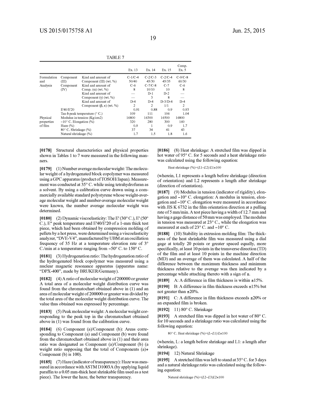 BLOCK COPOLYMER AND PROCESS FOR PRODUCTION OF HEAT SHRINKABLE FILM - diagram, schematic, and image 21