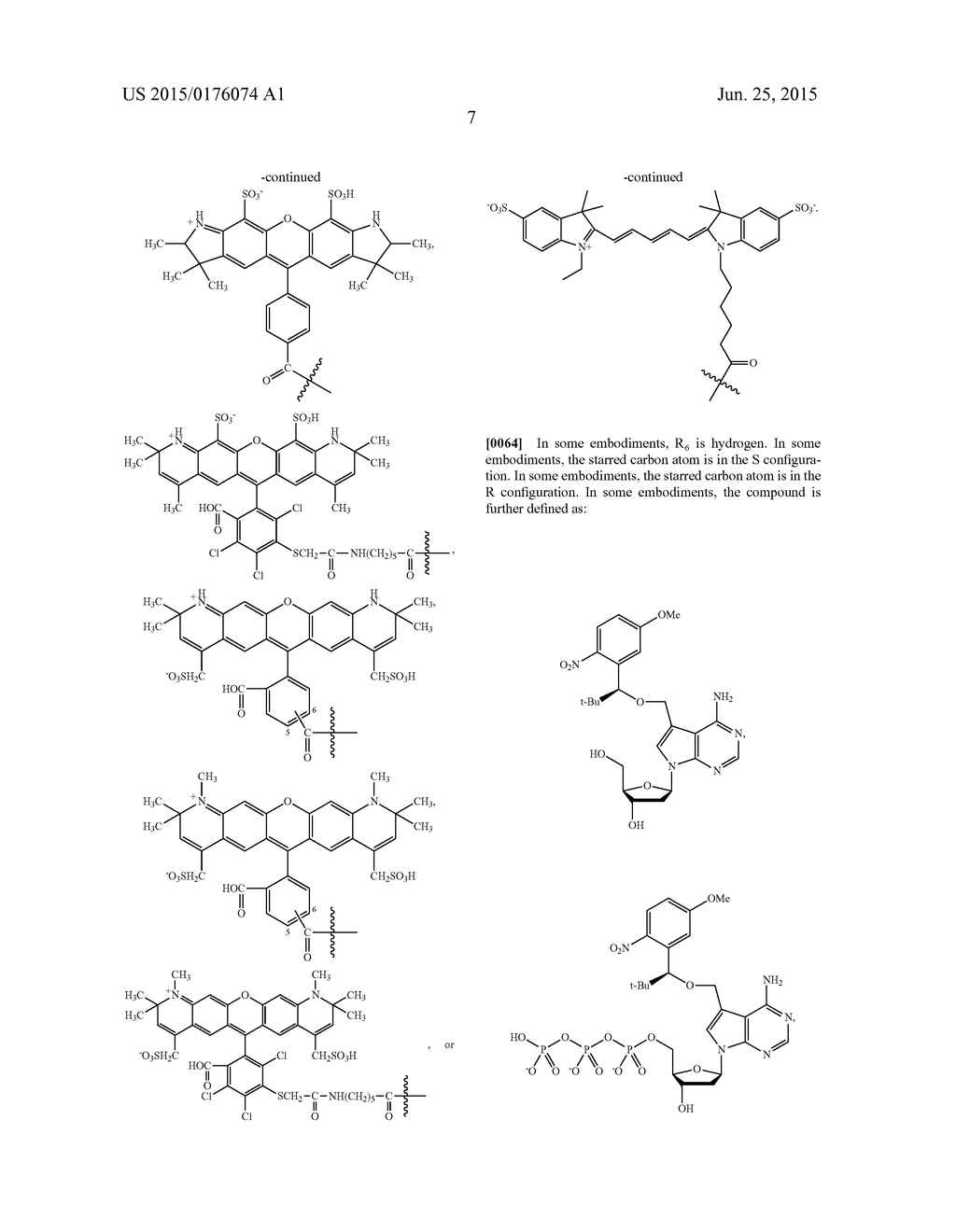 3'-OH UNBLOCKED, FAST PHOTOCLEAVABLE TERMINATING NUCLEOTIDES AND METHODS     FOR NUCLEIC ACID SEQUENCING - diagram, schematic, and image 21