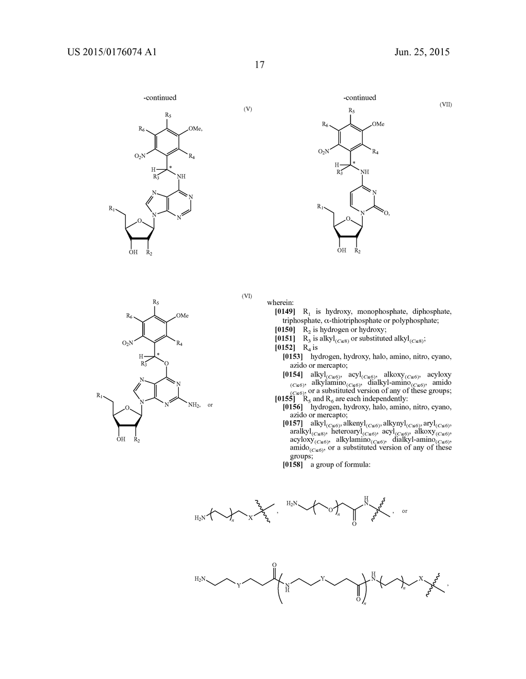 3'-OH UNBLOCKED, FAST PHOTOCLEAVABLE TERMINATING NUCLEOTIDES AND METHODS     FOR NUCLEIC ACID SEQUENCING - diagram, schematic, and image 31