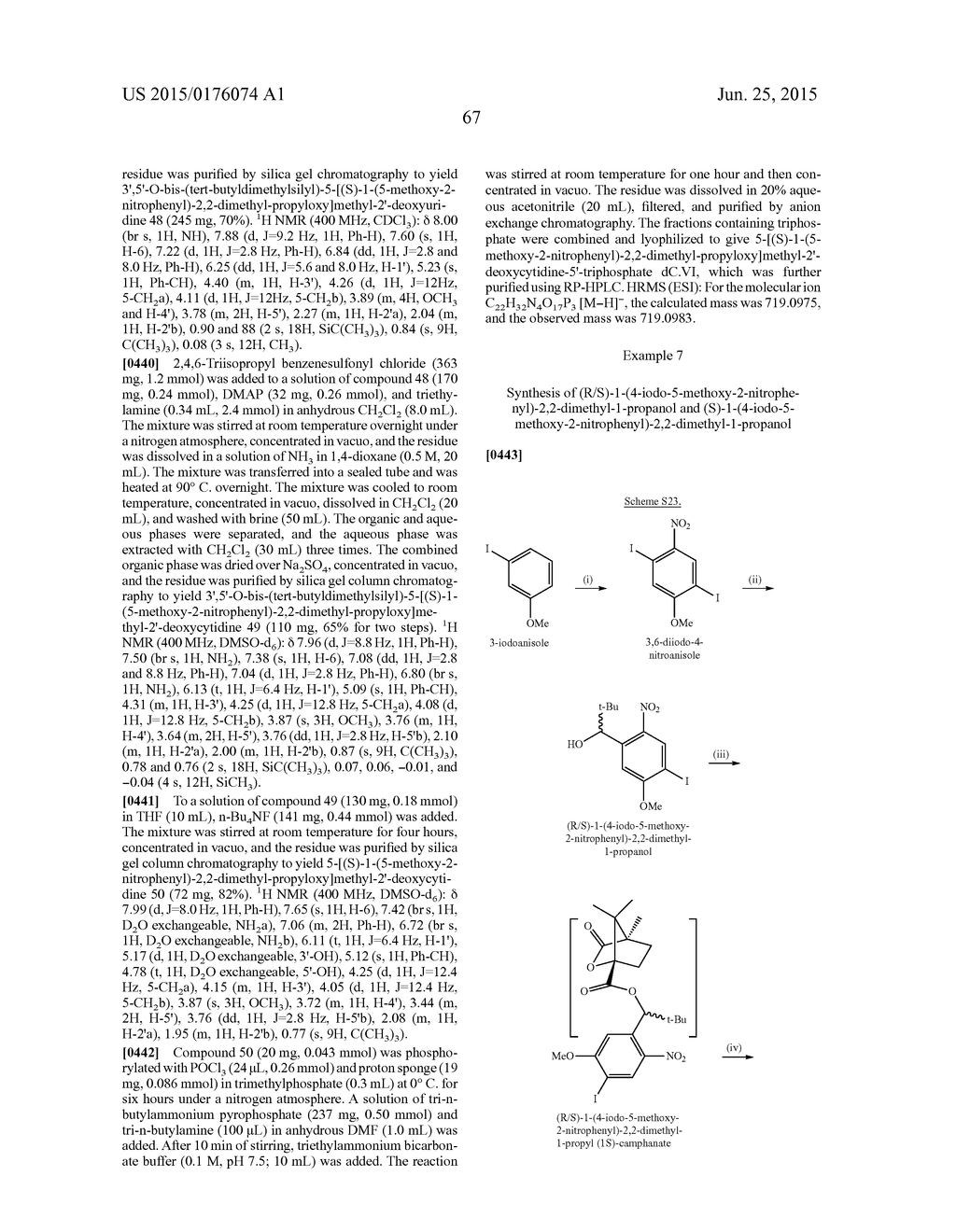 3'-OH UNBLOCKED, FAST PHOTOCLEAVABLE TERMINATING NUCLEOTIDES AND METHODS     FOR NUCLEIC ACID SEQUENCING - diagram, schematic, and image 81