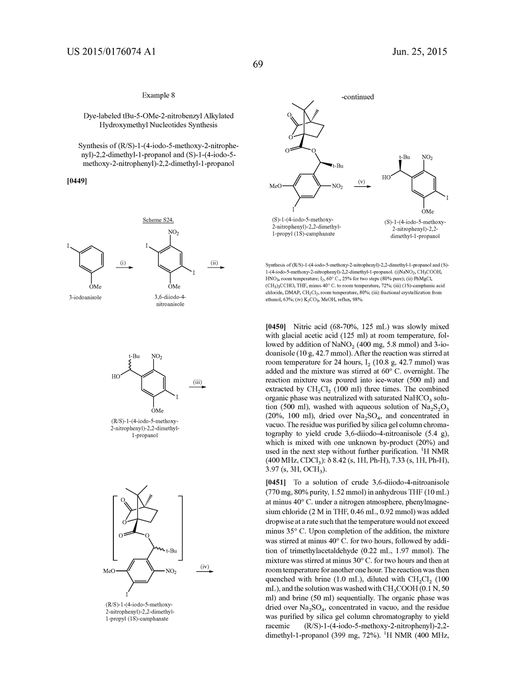 3'-OH UNBLOCKED, FAST PHOTOCLEAVABLE TERMINATING NUCLEOTIDES AND METHODS     FOR NUCLEIC ACID SEQUENCING - diagram, schematic, and image 83