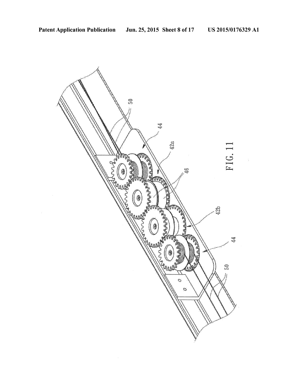 CONTROLLING MECHANISM FOR CORDLESS BLIND SET - diagram, schematic, and image 09