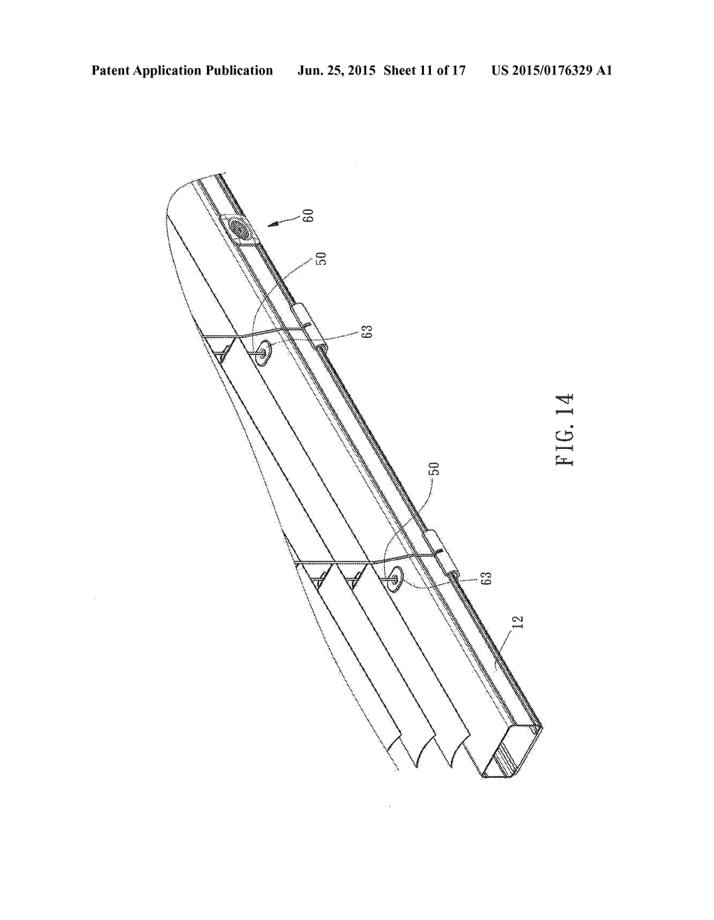 CONTROLLING MECHANISM FOR CORDLESS BLIND SET - diagram, schematic, and image 12