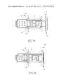 CONTROLLING MECHANISM FOR CORDLESS BLIND SET diagram and image