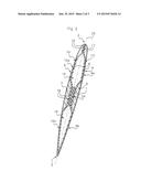 Blade with redundant anchoring in a hub, propeller, turboprop engine and     aircraft diagram and image