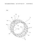 CAGE FOR RADIAL ROLLER BEARING diagram and image