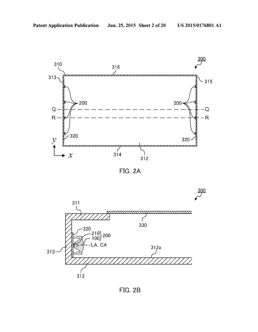 LUMINOUS FLUX CONTROL MEMBER, LIGHT EMITTING APPARATUS, ILLUMINATING     APPARATUS, AND DISPLAY APPARATUS - diagram, schematic, and image 03