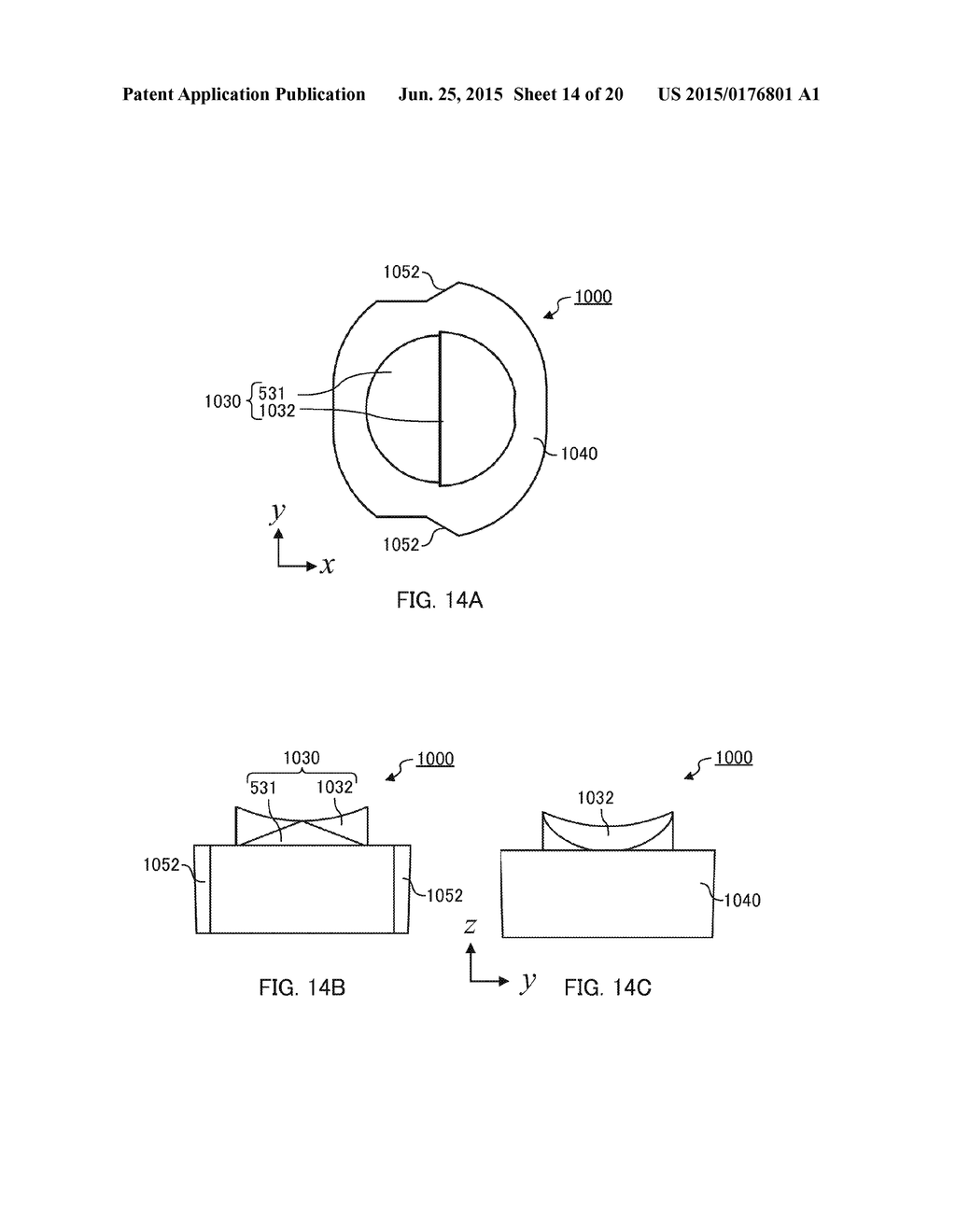 LUMINOUS FLUX CONTROL MEMBER, LIGHT EMITTING APPARATUS, ILLUMINATING     APPARATUS, AND DISPLAY APPARATUS - diagram, schematic, and image 15