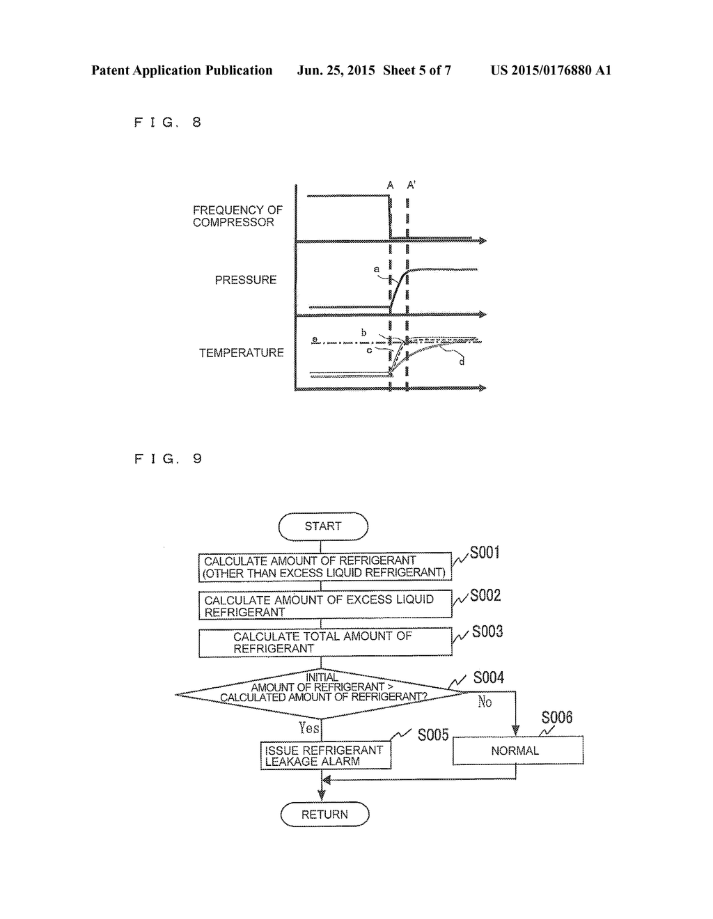 REFRIGERATION AND AIR-CONDITIONING APPARATUS, REFRIGERANT LEAKAGE     DETECTION DEVICE, AND REFRIGERANT LEAKAGE DETECTION METHOD - diagram, schematic, and image 06