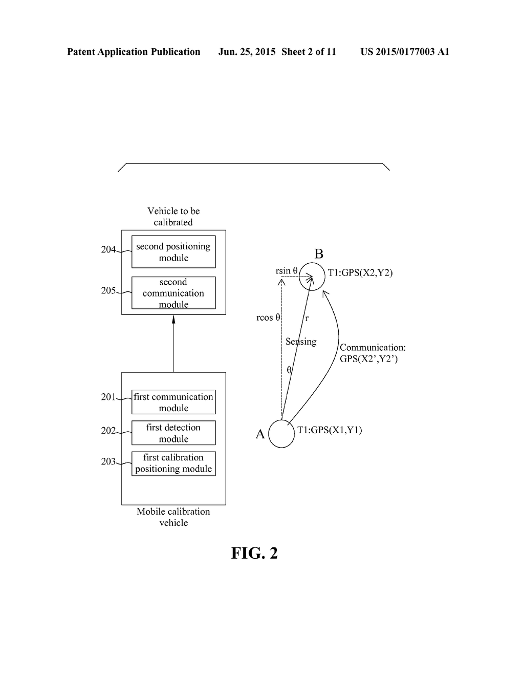 VEHICLE POSITION CALIBRATION METHOD AND APPARATUS - diagram, schematic, and image 03