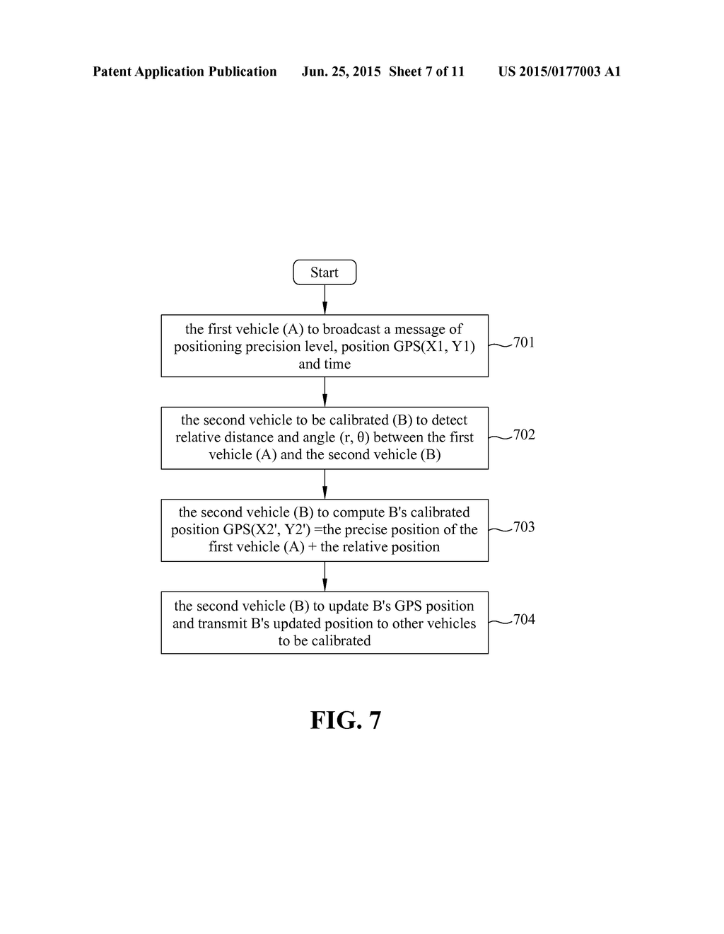 VEHICLE POSITION CALIBRATION METHOD AND APPARATUS - diagram, schematic, and image 08