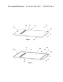 ELECTROPHORESIS GEL UNIT COMPRISING A FLAT GEL MEMBER ATTACHED TO A     SUPPORT diagram and image