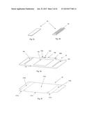 ELECTROPHORESIS GEL UNIT COMPRISING A FLAT GEL MEMBER ATTACHED TO A     SUPPORT diagram and image