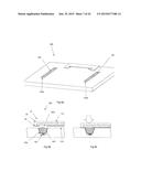 ELECTROPHORESIS GEL UNIT COMPRISING A FLAT GEL MEMBER ATTACHED TO A     SUPPORT diagram and image