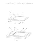 ELECTROPHORESIS GEL UNIT COMPRISING A FLAT GEL MEMBER ATTACHED TO A     SUPPORT diagram and image