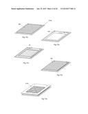 ELECTROPHORESIS GEL UNIT COMPRISING A FLAT GEL MEMBER ATTACHED TO A     SUPPORT diagram and image