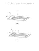 ELECTROPHORESIS GEL UNIT COMPRISING A FLAT GEL MEMBER ATTACHED TO A     SUPPORT diagram and image