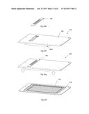 ELECTROPHORESIS GEL UNIT COMPRISING A FLAT GEL MEMBER ATTACHED TO A     SUPPORT diagram and image