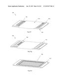 ELECTROPHORESIS GEL UNIT COMPRISING A FLAT GEL MEMBER ATTACHED TO A     SUPPORT diagram and image