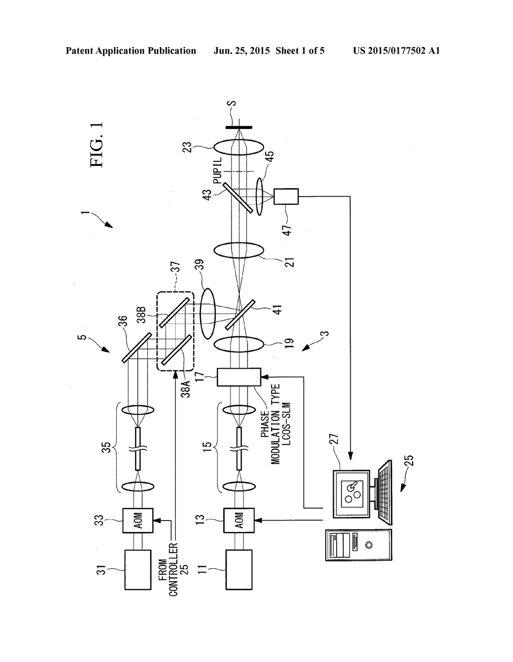 PHOTO-STIMULATOR AND MICROSCOPE SYSTEM - diagram, schematic, and image 02