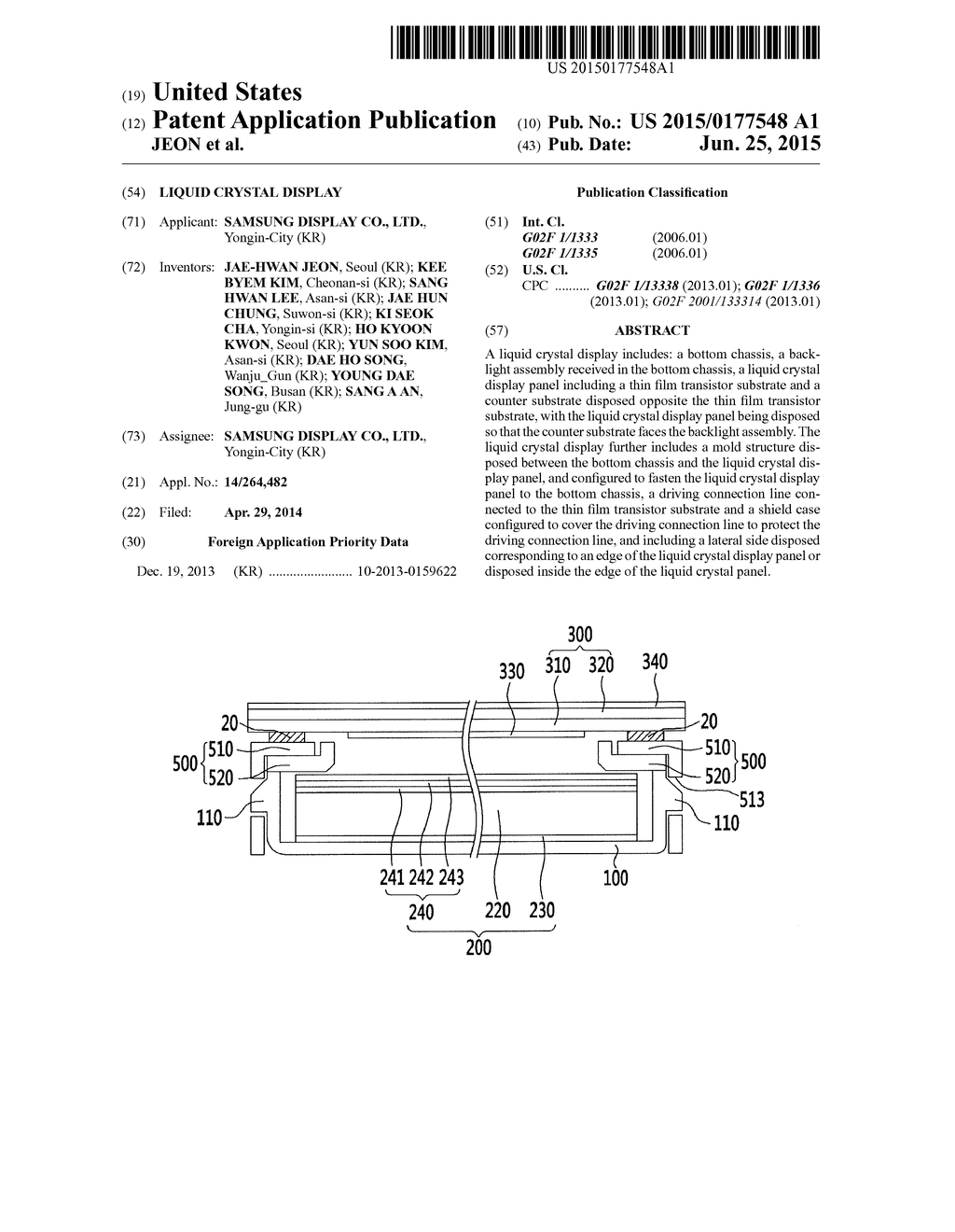 LIQUID CRYSTAL DISPLAY - diagram, schematic, and image 01