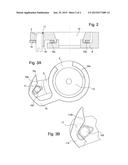 MECHANISM FOR SECURING A BALANCE SPRING STUD TO A BALANCE BRIDGE AND     SPRUNG BALANCE REGULATING DEVICE INCLUDING SUCH A MECHANISM diagram and image