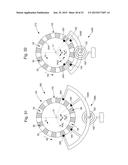ANGULAR SPEED REGULATING DEVICE FOR A WHEEL SET IN A TIMEPIECE MOVEMENT     INCLUDING A MAGNETIC ESCAPEMENT MECHANISM diagram and image