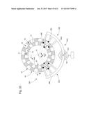 ANGULAR SPEED REGULATING DEVICE FOR A WHEEL SET IN A TIMEPIECE MOVEMENT     INCLUDING A MAGNETIC ESCAPEMENT MECHANISM diagram and image