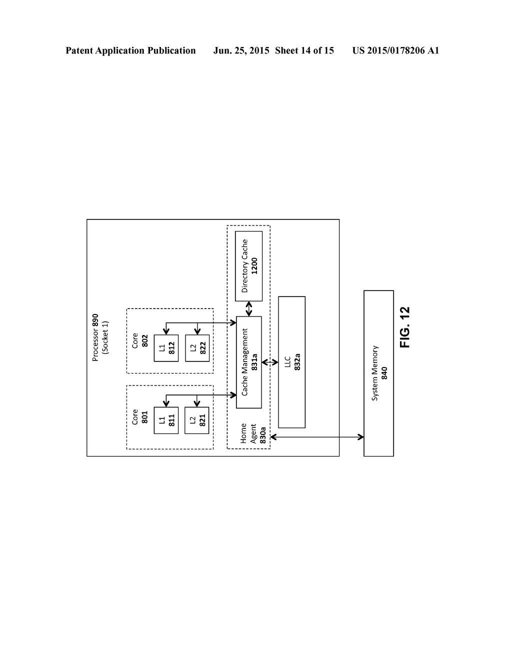 CACHE COHERENCY APPARATUS AND METHOD MINIMIZING MEMORY WRITEBACK     OPERATIONS - diagram, schematic, and image 15