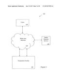 System for accepting a first currency for making payment for a transaction     and paying for the transaction with funds in a different currency. diagram and image