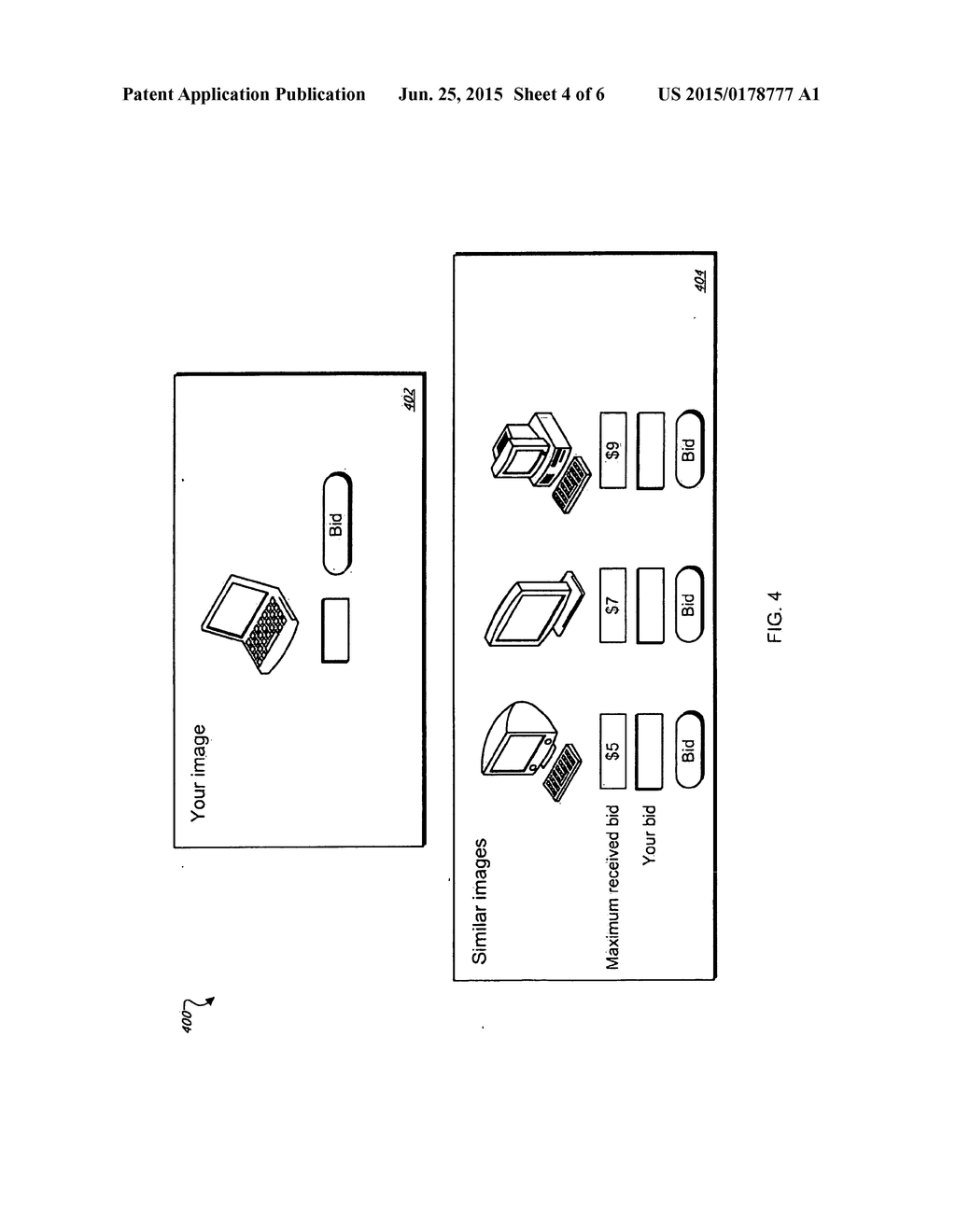 Informational and Advertiser Links for Use in Web Mapping Services - diagram, schematic, and image 05