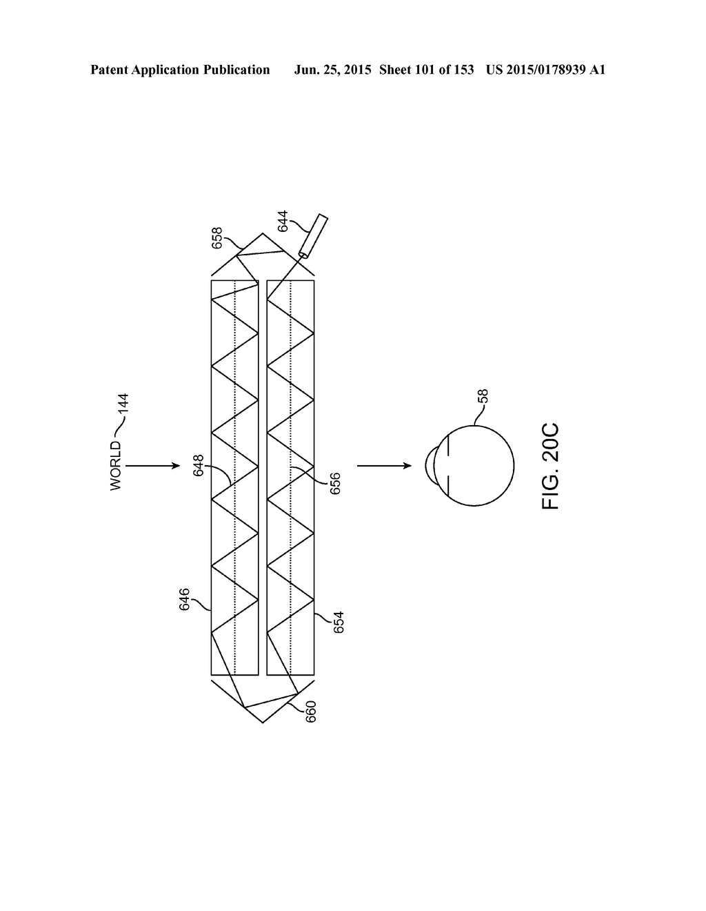 VIRTUAL AND AUGMENTED REALITY SYSTEMS AND METHODS - diagram, schematic, and image 102