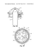 Multi-Chambered Earplug Dispenser diagram and image