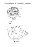 Multi-Chambered Earplug Dispenser diagram and image