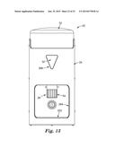 Multi-Chambered Earplug Dispenser diagram and image