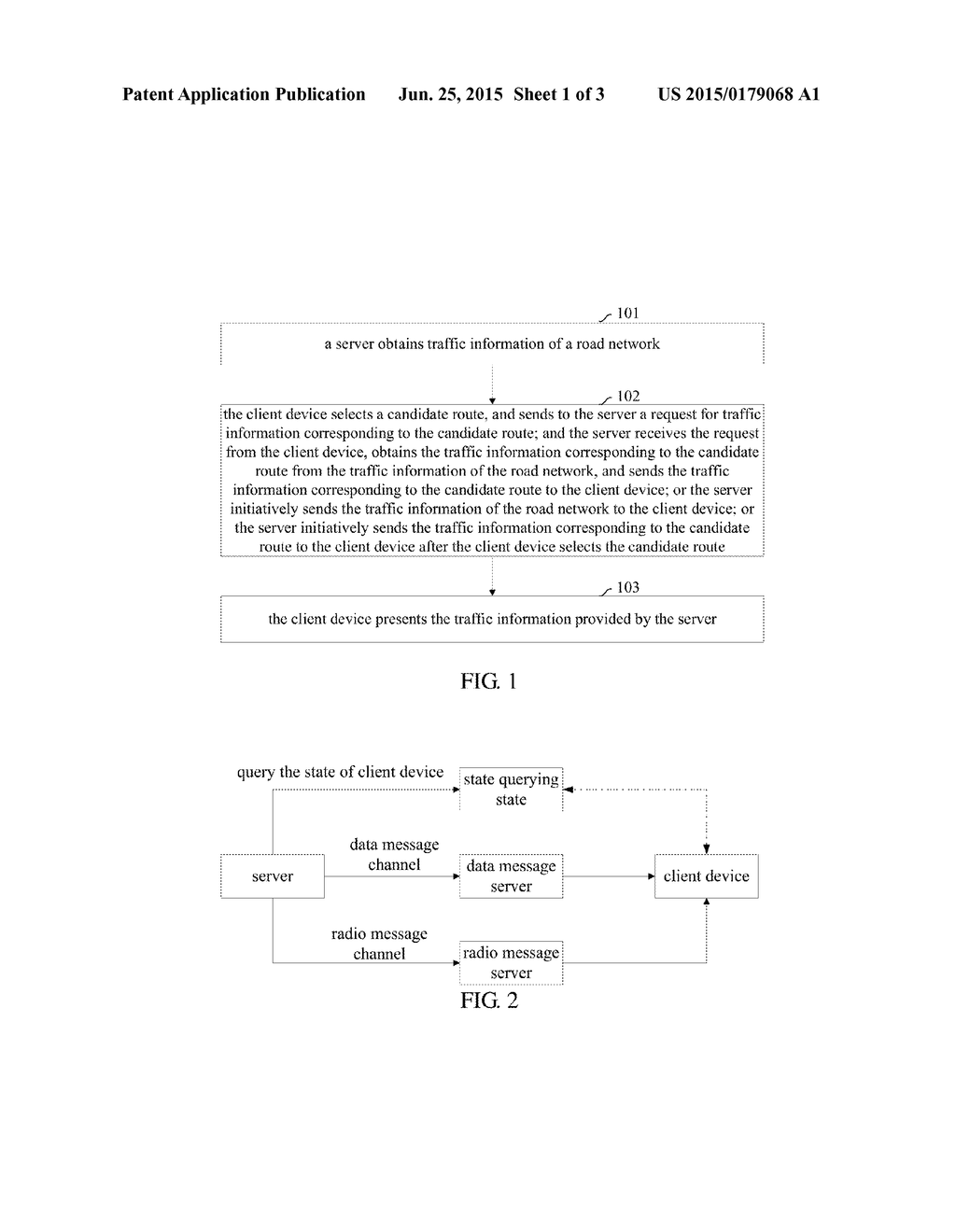 METHOD AND SYSTEM FOR PROVIDING TRAFFIC INFORMATION - diagram, schematic, and image 02