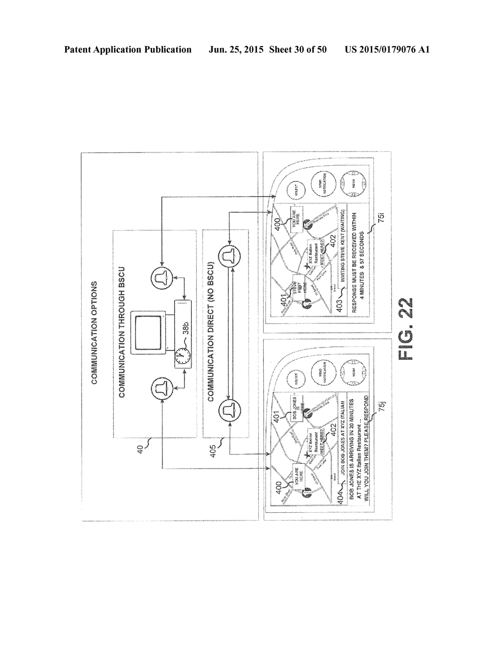 Secure Notification Messaging with User Option to Communicate with     Delivery or Pickup Representative - diagram, schematic, and image 31