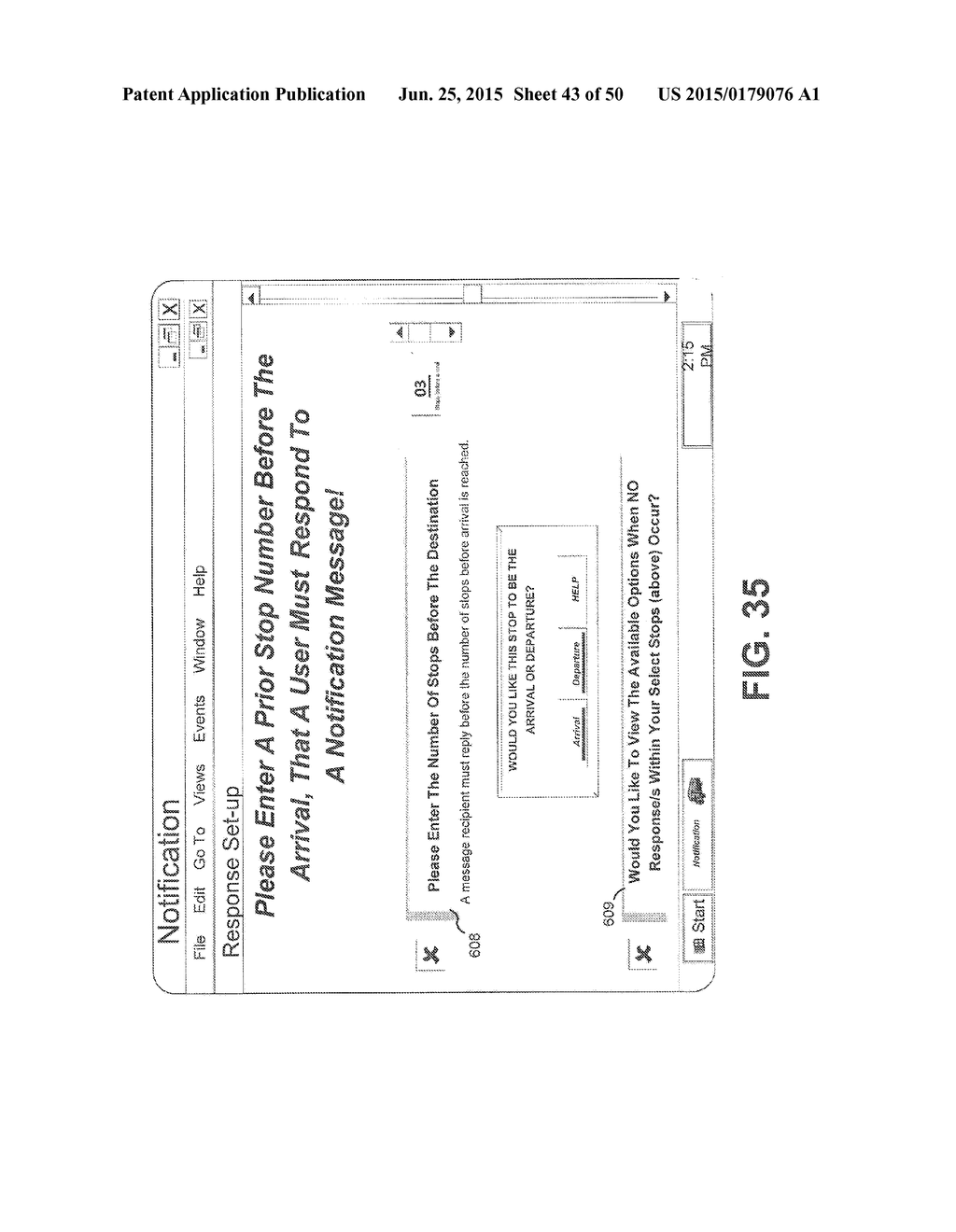 Secure Notification Messaging with User Option to Communicate with     Delivery or Pickup Representative - diagram, schematic, and image 44