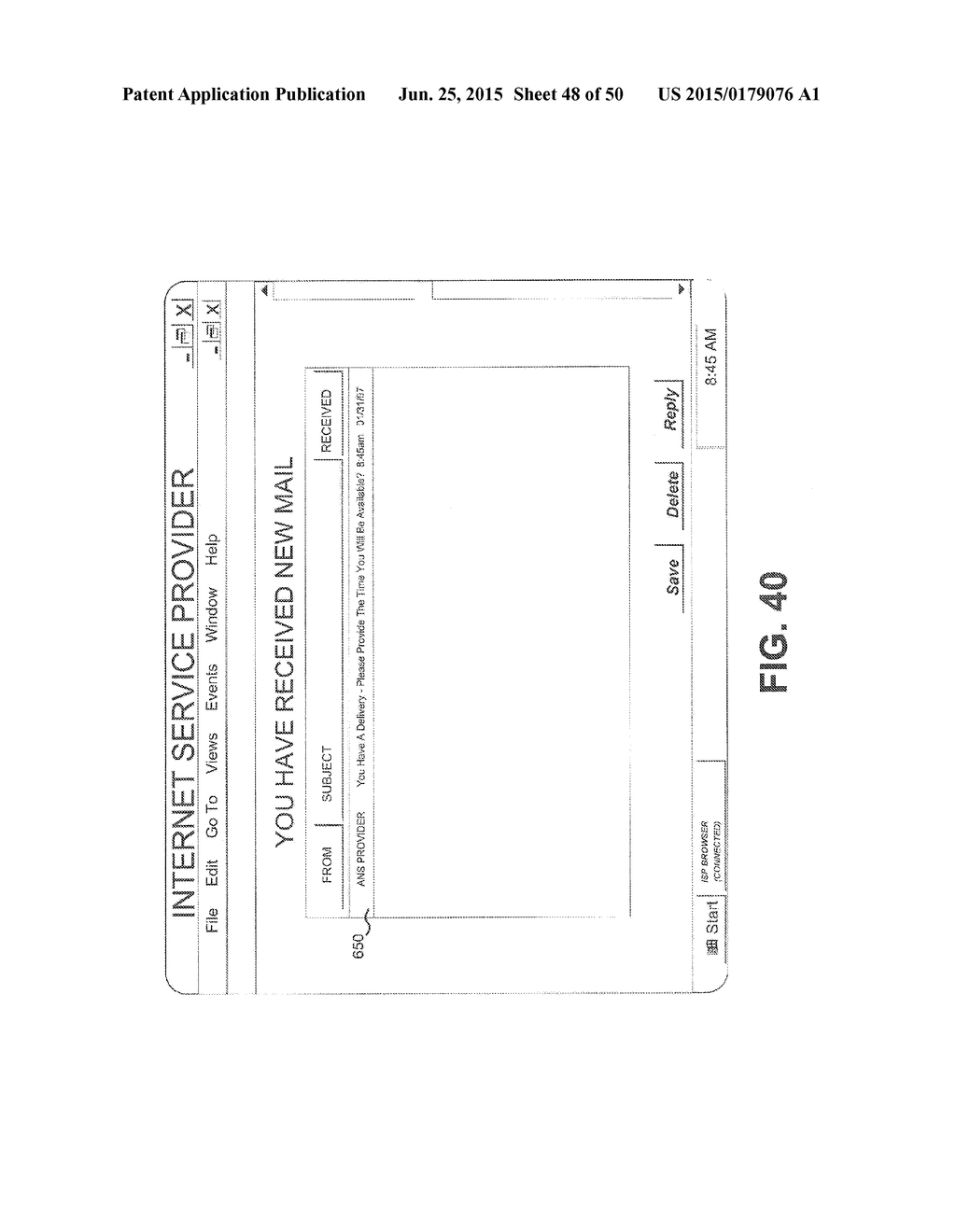 Secure Notification Messaging with User Option to Communicate with     Delivery or Pickup Representative - diagram, schematic, and image 49