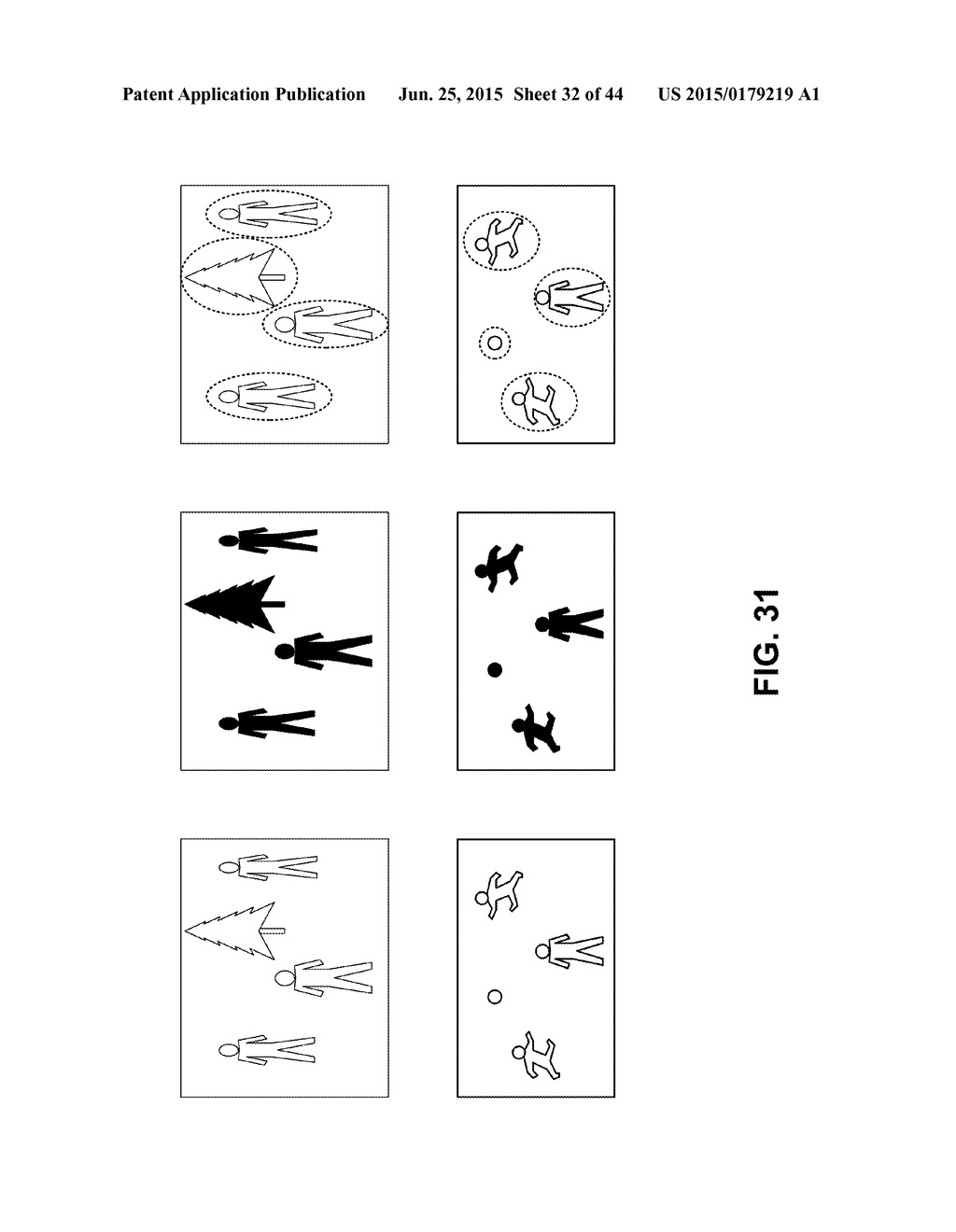 SELECTION AND TRACKING OF OBJECTS FOR DISPLAY PARTITIONING AND CLUSTERING     OF VIDEO FRAMES - diagram, schematic, and image 33